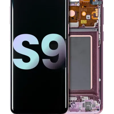 OLED Assembly With Frame For Samsung Galaxy S9 (Service Pack) (Lilac Purple)