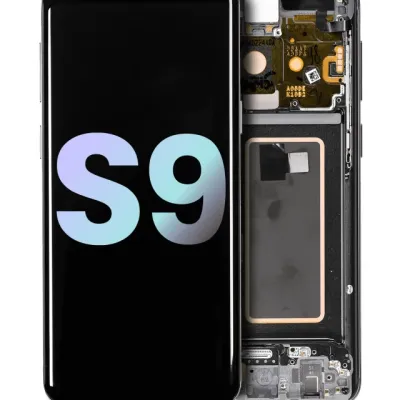 OLED Assembly With Frame For Samsung Galaxy S9 (Service Pack) (Titanium Gray)