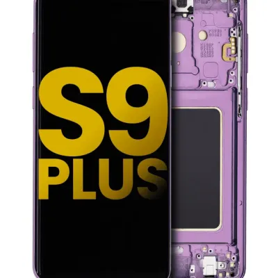 OLED Assembly With Frame For Samsung Galaxy S9 Plus (Refurbished) (Lilac Purple)