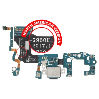 Роз'єм зарядки зі шлейфом для Samsung Galaxy S9 (G960U) (US Version)