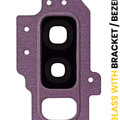 Back Camera Lens With Bracket / Bezel For Samsung Galaxy S9 Plus (Purple)
