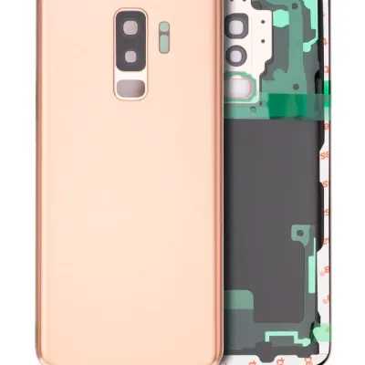 Заднє скло з камерою для Samsung Galaxy S9 Plus (без логотипу) (Aftermarket Plus) (Sunrise Gold)