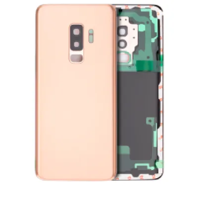 Заднє скло з камерою для Samsung Galaxy S9 Plus (без логотипу) (Aftermarket Plus) (Sunrise Gold)