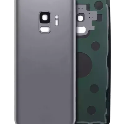 Заднє скло з камерою для Samsung Galaxy S9 (Service Pack) (Titanium Gray)