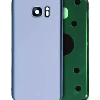 Заднє скло для Samsung Galaxy S7 Edge (Service Pack) (синій)