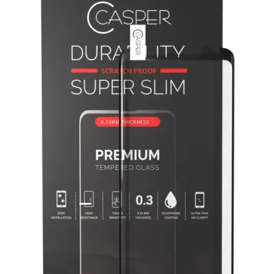 Casper Tempered Glass for Samsung Galaxy Note 9 (Retail Packaging) (Clear)