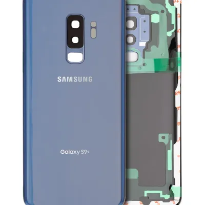 Задня кришка зі склом камери для Samsung Galaxy S9 Plus (Service Pack) (Coral Blue)