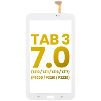 Тачскрін для Samsung Galaxy Tab 3 7.0" (T210 / T211 / T215 / T217 / P3200 / P3210 / P3220) (білий)
