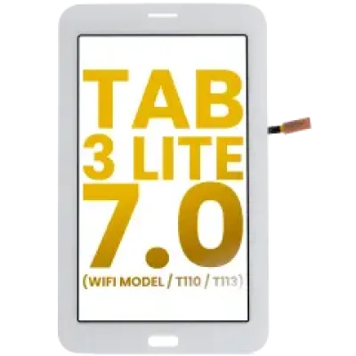 Тачскрін для Samsung Galaxy Tab 3 Lite 7.0" (Wi-Fi Model / T110 / T113) (Refurbished) (білий)