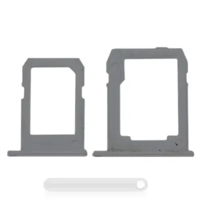 Sim And SD Card Tray For Samsung Galaxy Tab S2 8.0" (T715 / T719) (2015) (3G Version) (2 Piece Set) (White)