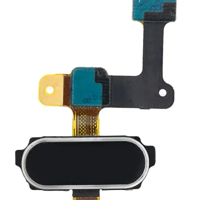 Home Button With Flex Cable For Samsung Galaxy Tab S2 9.7" (T810 / T813 / T815 / T817 / T819) (2015) (Black)