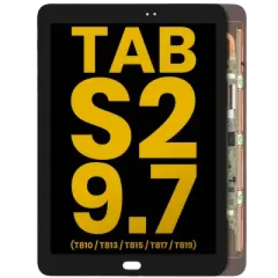 Дисплейний модуль (OLED) без рамки для Samsung Galaxy Tab S2 9.7" (T810 / T813 / T815 / T817 / T819) (2015) (Refurbished) (чорний)