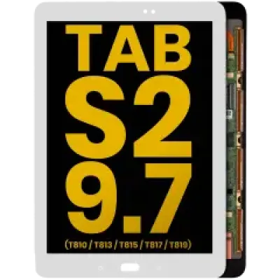 Дисплейний модуль (OLED) без рамки для Samsung Galaxy Tab S2 9.7" (T810 / T813 / T815 / T817 / T819) (2015) (Refurbished) (білий)