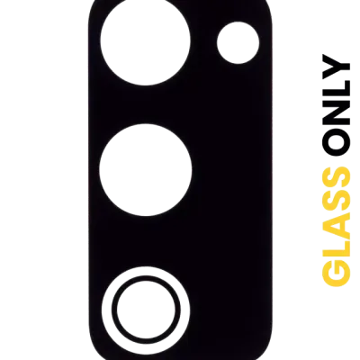 Скло камери з проклейкою для Samsung Galaxy S20 FE 4G / 5G (чорний) (10 шт)
