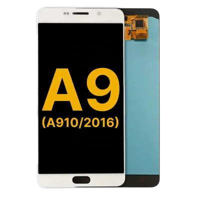 OLED Assembly Without Frame For Samsung Galaxy A9 (A910 / 2016) (Refurbished) (White)