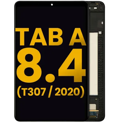 Дисплейний модуль з рамкою для Samsung Galaxy Tab A 8.4" (T307 / 2020) (Refurbished)