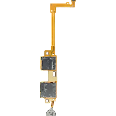 Sim And Memory Card With Vibrator Flex Cable For Samsung Galaxy Note 10.1" (2014 Edition)