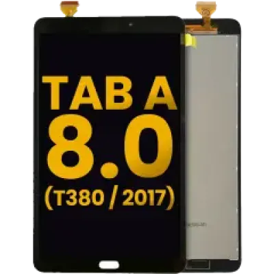 Дисплейний модуль без рамки для Samsung Galaxy Tab A 8.0" (2017) (T380) (WiFi Version) (Refurbished) (чорний)