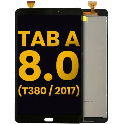 Дисплейний модуль без рамки для Samsung Galaxy Tab A 8.0" (2017) (T380) (WiFi Version) (Refurbished) (білий)