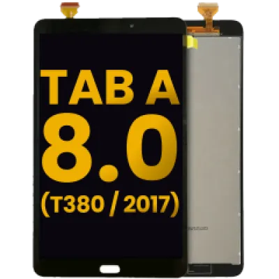 Дисплейний модуль без рамки для Samsung Galaxy Tab A 8.0" (2017) (T380) (WiFi Version) (Refurbished) (білий)