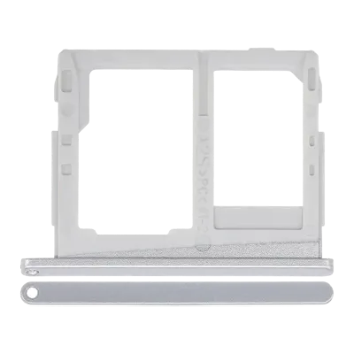 Лоток SIM для Samsung Galaxy Tab A 8.0" (T385 / T387) (2017) (Cellular Version) (сріблястий)