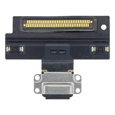 Шлейф зарядки для iPad Air 3 (Soldering Required) (Premium) (чорний)
