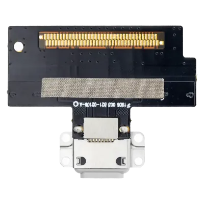 Charging Port Flex Cable For iPad Air 3 (Soldering Required) (Aftermarket Plus) (White)