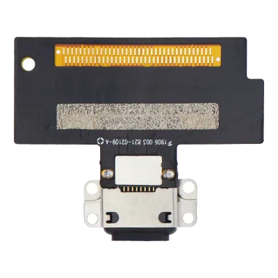 Charging Port Flex Cable For iPad Air 3 (Soldering Required) (Aftermarket Plus) (Black)