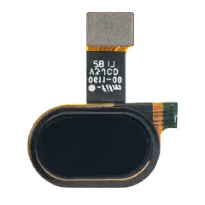 Кнопка меню зі шлейфом для Motorola Moto E4 (XT1763 / 2017) / E4 Plus (XT1774 / 2017) (Black)
