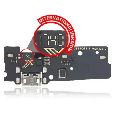 Плата зарядки для Motorola Moto E4 Plus (XT1774 / XT1771 / 2017) (International Version / Rev 1702)
