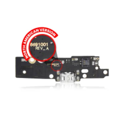 Плата зарядки без датчика відбитків для Motorola Moto E4 (XT1764 / XT1767 / XT1768 / 2017) (US Version / Rev_A)