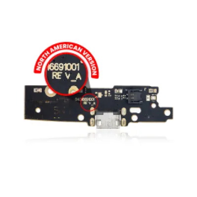 Плата зарядки з датчиком відбитків для Motorola Moto E4 (XT1764 / XT1767 / XT1768 / 2017) (US Version / Rev_A)