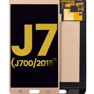 Дисплейний модуль (OLED) без рамки для Samsung Galaxy J7 (J700 / 2015) (Refurbished) (білий)