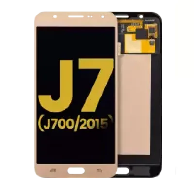 Дисплейний модуль (OLED) без рамки для Samsung Galaxy J7 (J700 / 2015) (Refurbished) (білий)