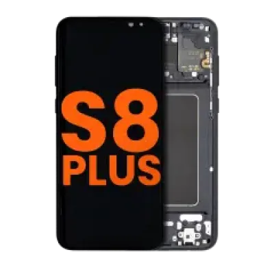 Дисплейний модуль (OLED) з рамкою для Samsung Galaxy S8 Plus (Blemish: Grade A) (Midnight Black)