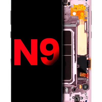 OLED Assembly With Frame For Samsung Galaxy Note 9 (Aftermarket Plus) (Lavender Purple)