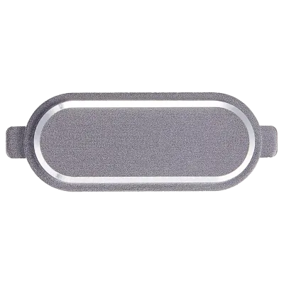 Home Button For Samsung Galaxy J3 Emerge (J327 / 2017) / J7 Perx (J727 / 2017) (Silver / Gray)