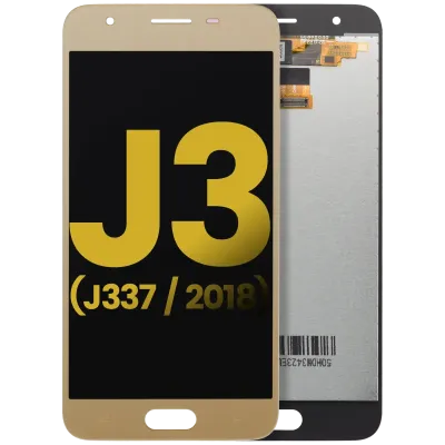 Дисплейний модуль (LCD) без рамки для Samsung Galaxy J3 Star (J337 / 2018) / Aura / Amp Prime 3 (Refurbished) (золотий)