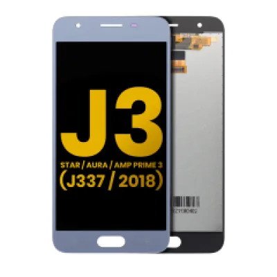 Дисплейний модуль (LCD) без рамки для Samsung Galaxy J3 Star (J337 / 2018) / Aura / Amp Prime 3 (Refurbished) (синій)