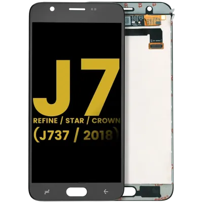 Дисплейний модуль (LCD) без рамки для Samsung Galaxy J7 Refine / Star / Crown (J737 / 2018) (Refurbished) (чорний)
