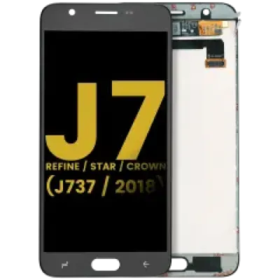 Дисплейний модуль (LCD) без рамки для Samsung Galaxy J7 Refine / Star / Crown (J737 / 2018) (Refurbished) (чорний)
