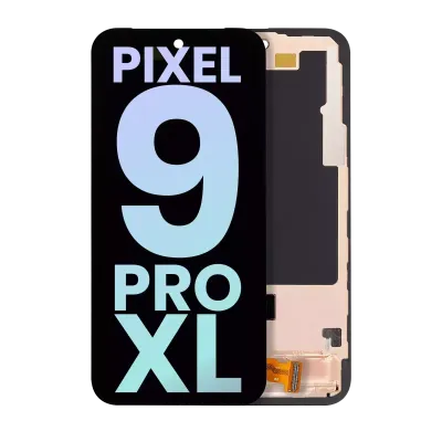 Дисплейний модуль (OLED) з рамкою та датчиком відбитків для Google Pixel 9 Pro XL (Genuine OEM) (всі кольори)