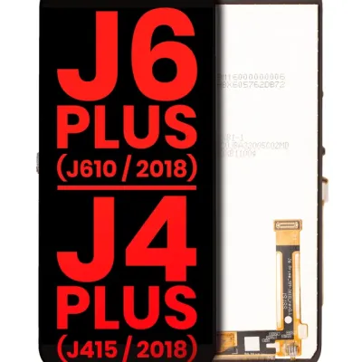 LCD Assembly Without Frame For Samsung Galaxy J6 Plus (J610 / 2018) / J4 Plus (J415 / 2018) (Aftermarket Plus) (Black)