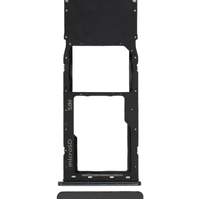 Лоток SIM (одна картка) для Samsung Galaxy A20 (A205 / 2019) / A30 (A305 / 2019) / A50 (A505 / 2019) (чорний)
