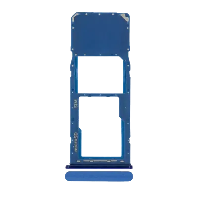Лоток SIM (одна картка) для Samsung Galaxy A20 (A205 / 2019) / A30 (A305 / 2019) / A50 (A505 / 2019) (синій)