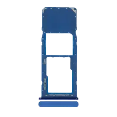 Лоток SIM (одна картка) для Samsung Galaxy A20 (A205 / 2019) / A30 (A305 / 2019) / A50 (A505 / 2019) (синій)