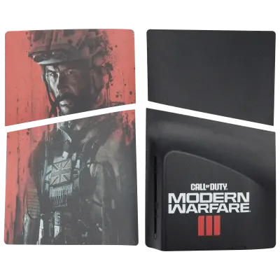 Фасадна панель (топкейс і нижня кришка) для Sony PlayStation 5 Slim Disc Edition (Call of Duty: Modern Warfare III)