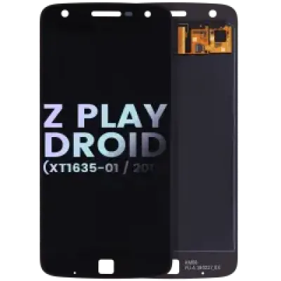 Дисплейний модуль LCD без рамки для Motorola Moto Z Play Droid (XT1635-01 / 2016) (Genuine OEM) (чорний)