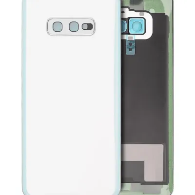 Задня кришка зі склом камери для Samsung Galaxy S10e (No Logo) (Aftermarket Plus) (Prism White)