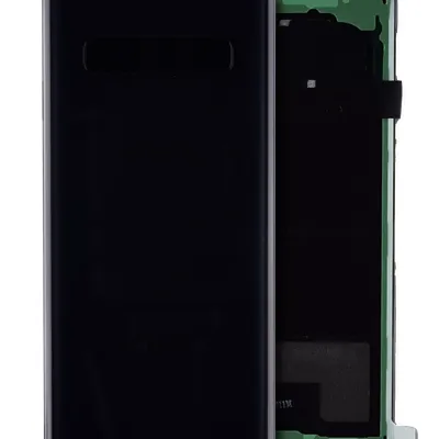 Задня кришка зі склом камери для Samsung Galaxy S10 (Service Pack) (Prism Black)
